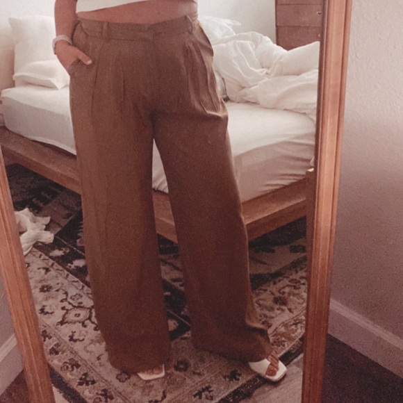 Forever 21 lightweight krinkle trousers - Picture 1 of 2